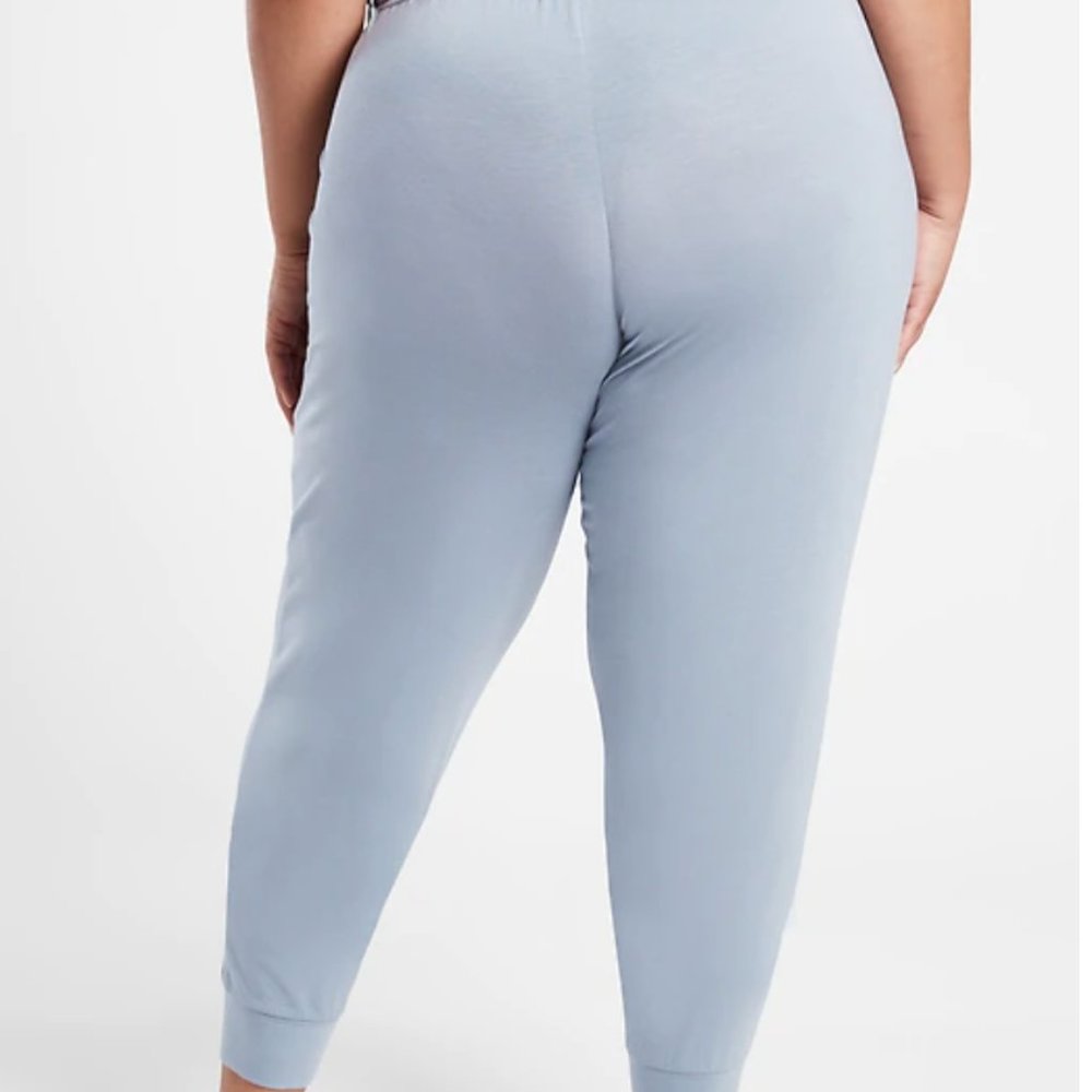 Athleta Nighttime Bliss Sleep Women's Jogger Light Blue Size 1X NWT - Picture 4 of 5